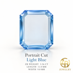 11 × 9 mm | Portrait Cut Lab-Created YAG | 4 Colors