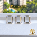 8 × 10 mm | Classic Portrait Cut Moissanite | 4 ct