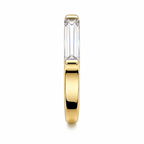 ZR Modern Baguette Moissanite Promise Ring【JC】
