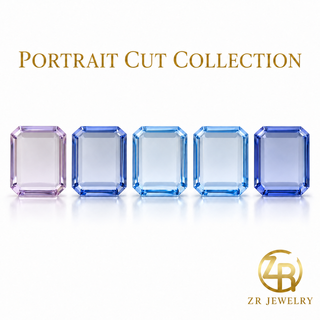 11 × 9 mm | Portrait Cut Lab-Created YAG | 4 Colors
