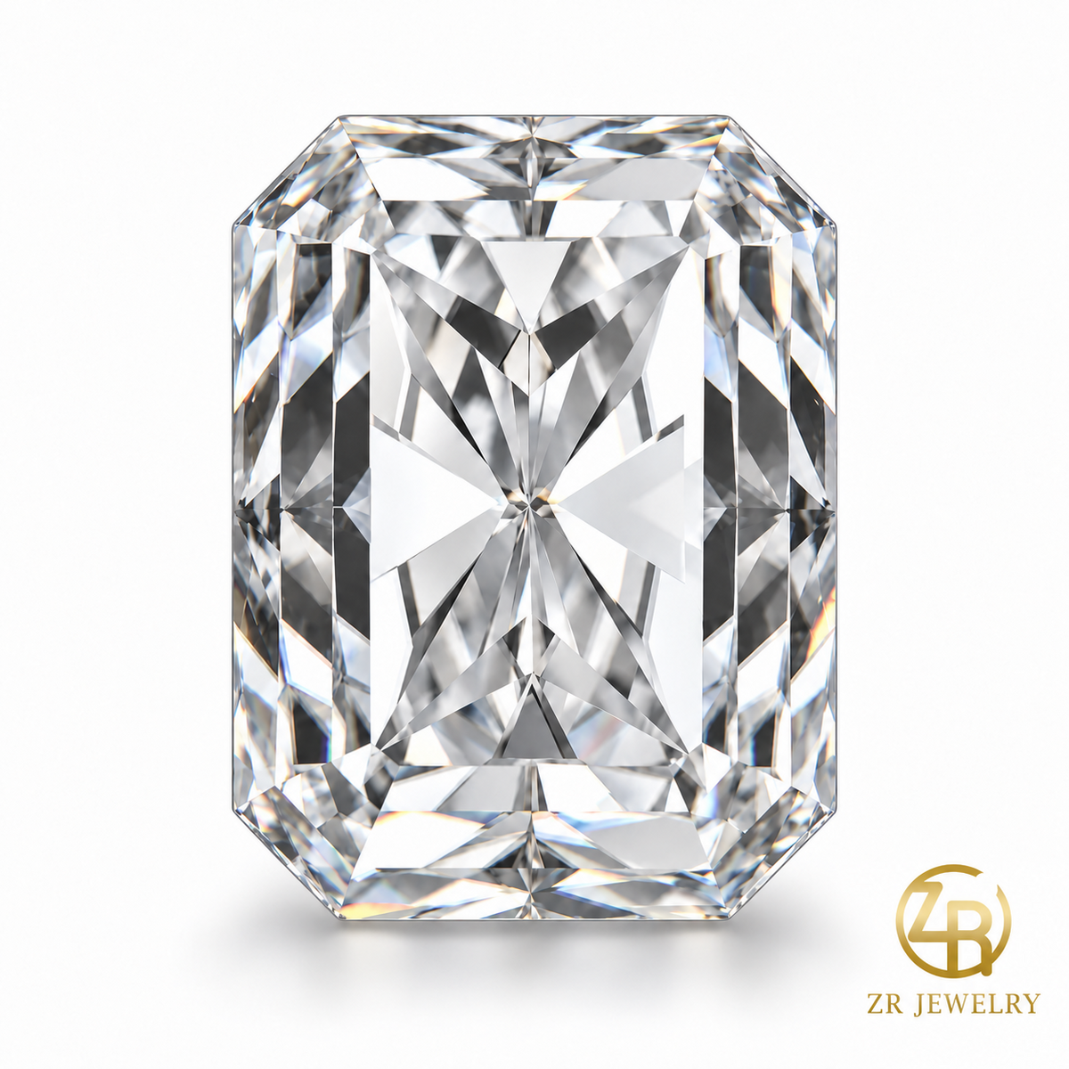 8*11 mm | Geometric Radiant Cut Moissanite | 4.5 ct