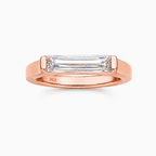 ZR Modern Baguette Moissanite Promise Ring【JC】