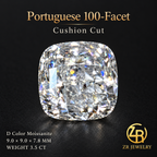 Cushion moissanite specifications